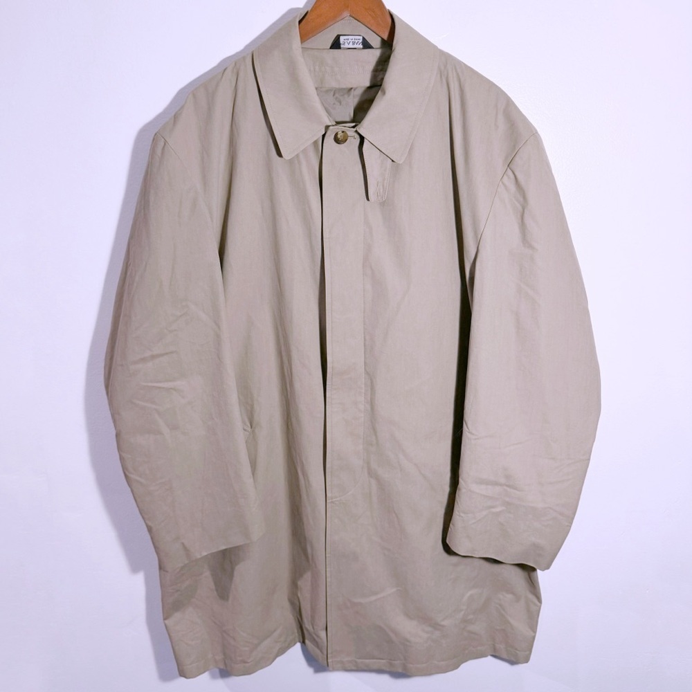 Jos. A. Bank Tan Trench Coat Size 48R